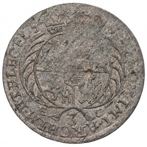 Germany, Saxony, Friedrich August II, 3 groschen 1754, Leipzig - efraim