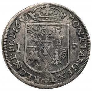 John II Casimir, 18 groschen 1653, Fraustadt
