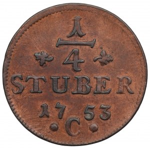 Germany, Kleve, 1/4 stuber 1753
