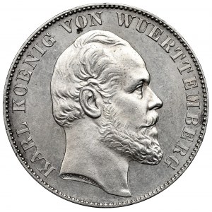 Nemecko, Württemberg, Thaler 1865