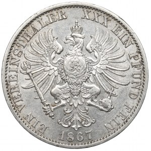 Germany, Prussia, Thaler 1867