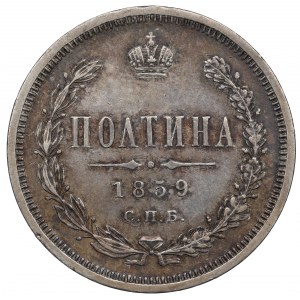 Russland, Alexander II., Poltina 1859 ФБ