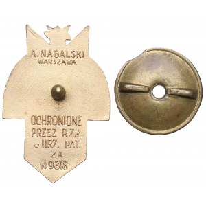 II RP, Gold Badge of the Polish Archery Association - Nagalski