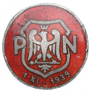 Okupácia, Poľsko Nezávislý odznak - číslovaný