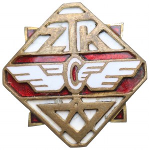 II RP, Badge of the Union of Railway Technicians - Gontarczyk, Warsaw