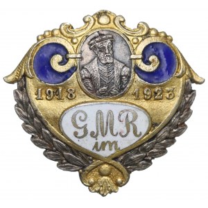 II RP, Badge of 5th Anniversary of Mikolaj Rej Gymnasium 1923