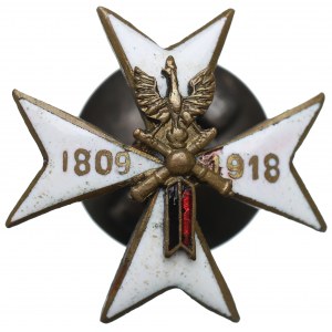 II RP, Officer's Badge of Horse Artillery Squadrons - miniature