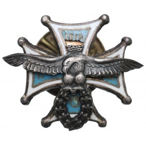 Poland, Badge of the 4th Regiment of Zaniemenski Lancers, Vilnius - miniature Mączyński, Warsaw