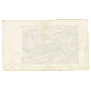 II RP, 20 złotych 1936 - nieukończony druk