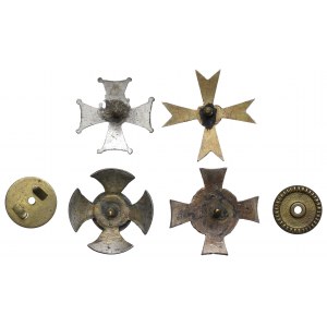 Poland, Set of Miniature Badges of Cavalry Regiments