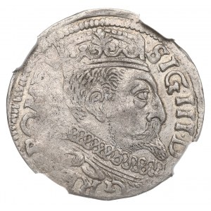 Zygmunt III Waza, Trojak 1599, Poznań - nieopisany NGC AU Details