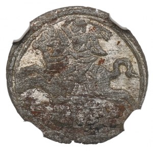 Sigismund III, 2 denarii 1621, Vilnius - NGC UNC Details