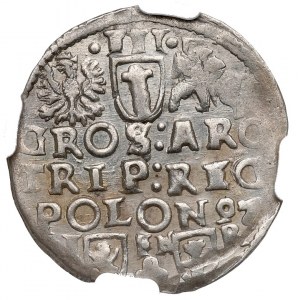 Žigmund III Vasa, Trojak 1597, Poznaň - NGC MS63