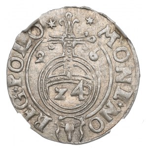 Žigmund III Vasa, polostopa 1626, Bydgoszcz - NGC MS63