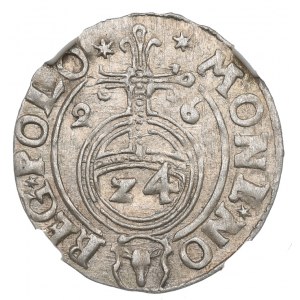 Zikmund III Vasa, polopostava 1626, Bydgoszcz - NGC MS63