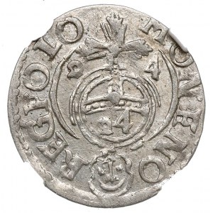 Zikmund III Vasa, polopostava 1624, Bydgoszcz - NGC MS62