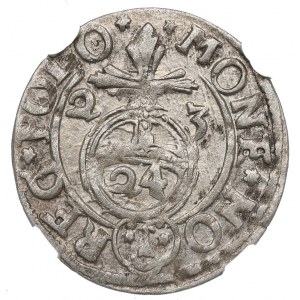 Zygmunt III Waza, Półtorak 1623 Bydgoszcz - NGC MS63