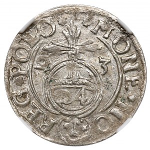 Žigmund III Vasa, polostopa 1623 Bydgoszcz - NGC MS63