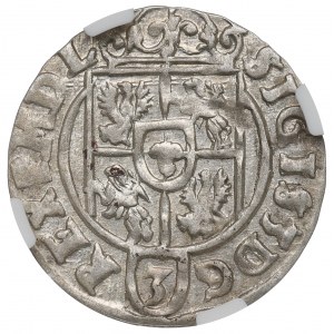 Sigismund III Vasa, Halbspur 1623 Bydgoszcz - NGC MS63