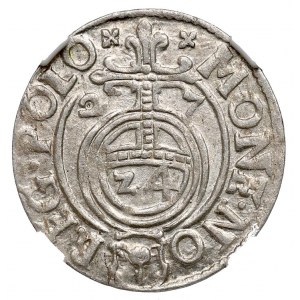 Žigmund III Vasa, polostopa 1627, Bydgoszcz - NGC MS64