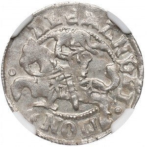 Alexander Jagellon, Halfgroat without date, Vilnius - NGC MS62