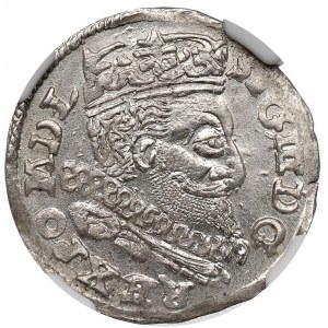 Žigmund III Vasa, Trojak 1598, Lublin - NGC MS65 - VÝBORNÝ
