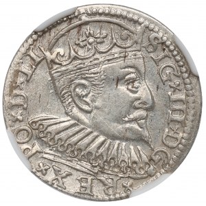 Sigismund III, 3 groschen 1598, Riga