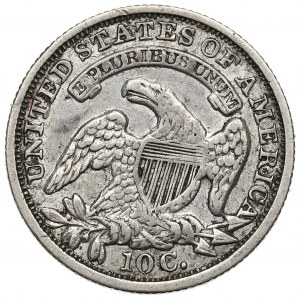 USA, 10 centů 1834