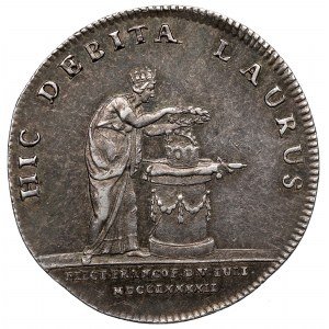 Autriche, François II, jetons de couronnement 1792