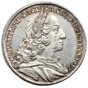 Rakousko, Karel VI., korunovační žeton 1742