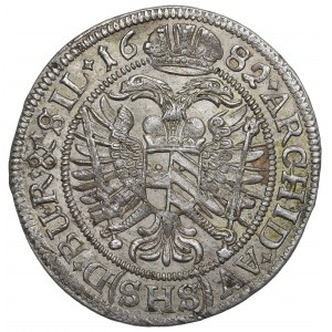 Sliezsko pod vládou Habsburgovcov, Leopold I., 6 krajcars 1682, Wrocław - UNTITLED