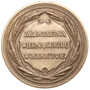 II RP, Medal Za Wieloletnią i wierną służbę w rolnictwie - Pomorska Izba Rolnicza