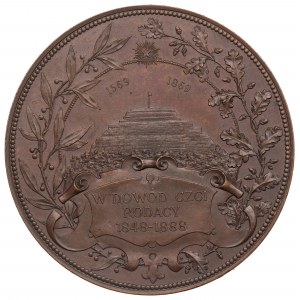 Poľsko, medaila Franciszek Smolka 1888