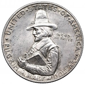 USA, 1/2 dolára 1920 - Pilgrim