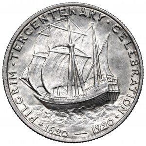 USA, 1/2 dolara 1920 - Pielgrzym