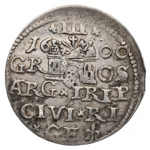 Žigmund III Vasa, Trojak 1600, Riga