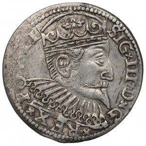 Sigismund III, 3 groschen 1600, Riga