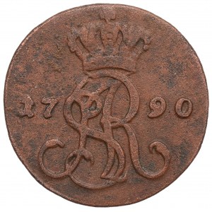 Stanisław August Poniatowski, 1790 EB penny