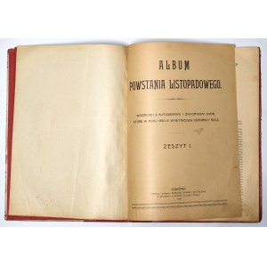 Lviv, Album of the November Uprising, Volume I, rare !