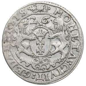 Žigmund III Vasa, Ort 1625/6, Gdansk - interpunkcia dátumu