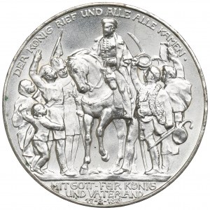 Nemecko, Prusko, 3. známka 1913 - 100 rokov od víťazstva v Lipsku