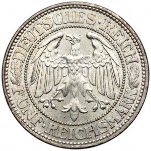 Germany, Weimar Republic, 5 mark 1927 A