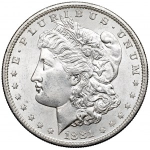 USA, Morgan dollar 1881 S