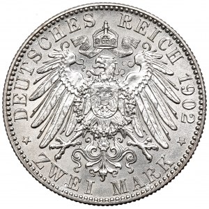 Nemecko, Sasko, 2. známka 1902 - úmrtie kráľa