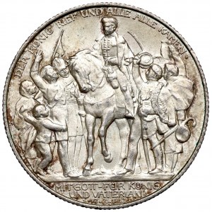 Nemecko, Prusko, 2. známka 1913 - 100 rokov od víťazstva v Lipsku