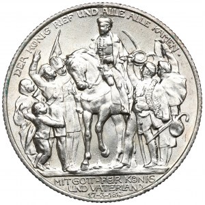 Germany, Preussen, 2 mark 1913 - 100 years of the victory over Napoleon