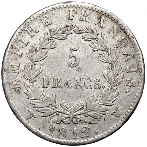 Frankreich, 5 Franken 1812