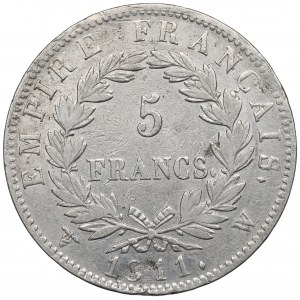 Francúzsko, 5 frankov 1811