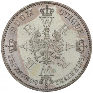 Nemecko, Prusko, Korunovačný tolár 1861