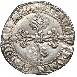 France, Henri III, Franc 1578, Bayonne